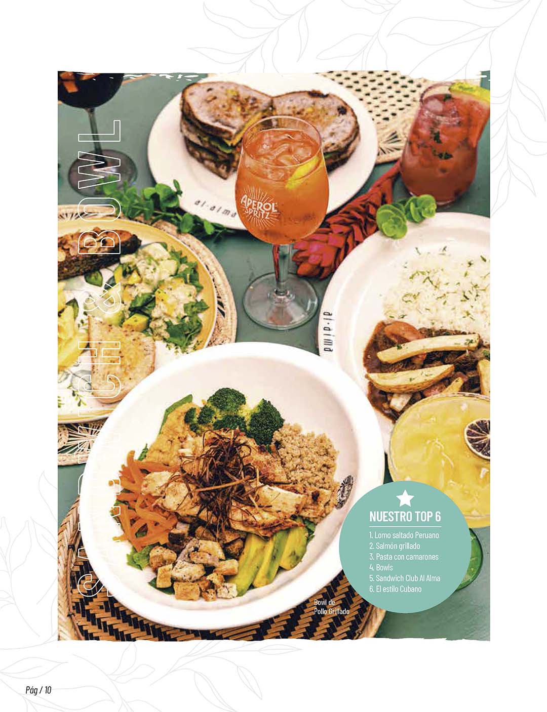 Carta Restaurante Al Alma