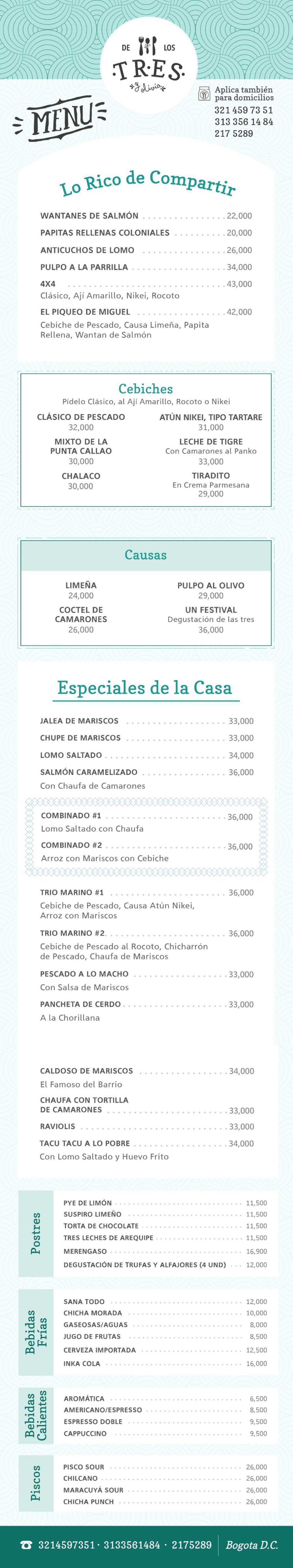 Carta De Los Tres y Olivia