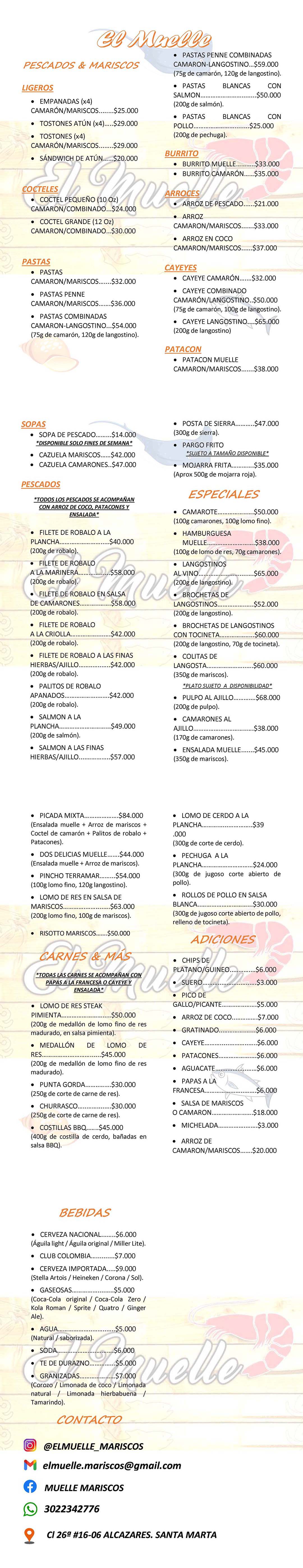 Restaurante El Muelle Mariscos