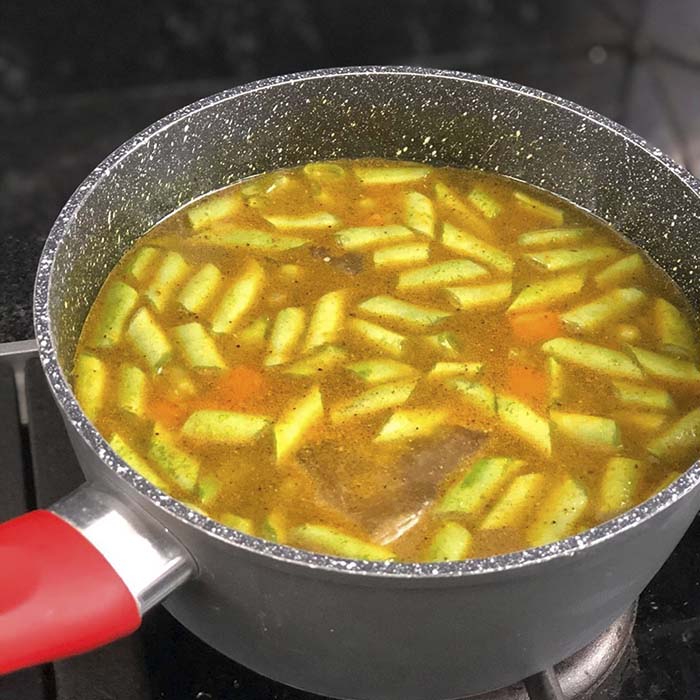 Receta: Arroz con Vegetales y Cúrcuma