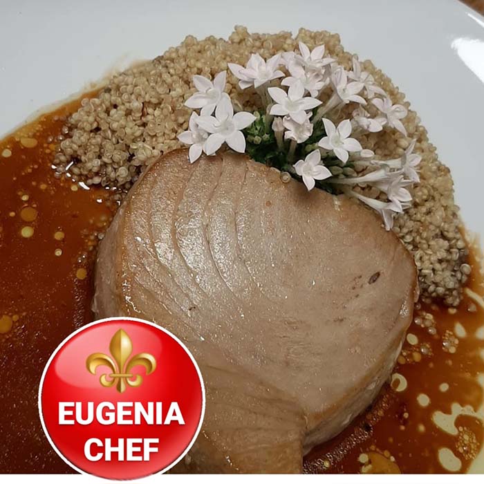 Receta: Filete de tuna al oporto