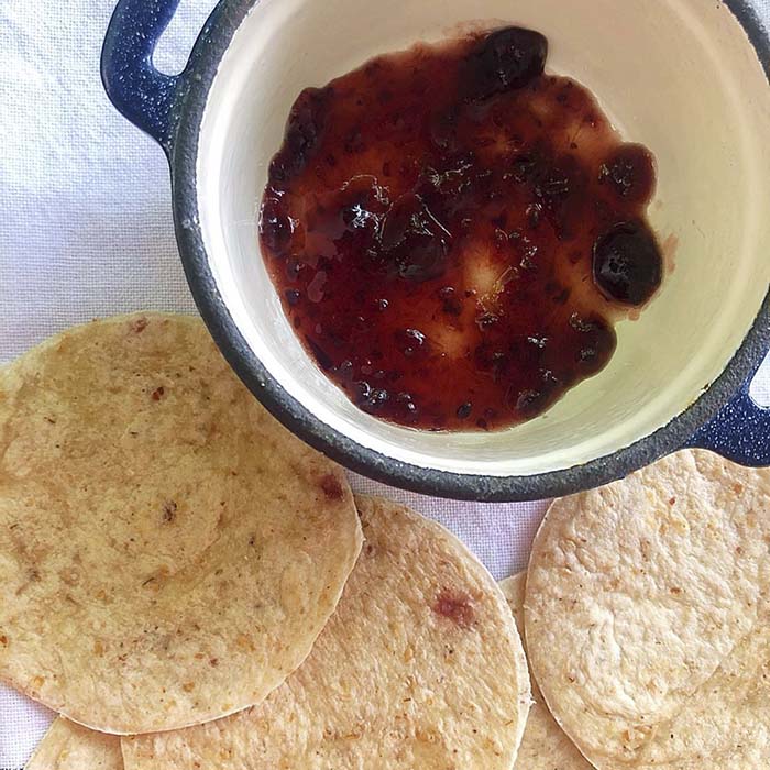 Receta: Fundido de frutos rojos