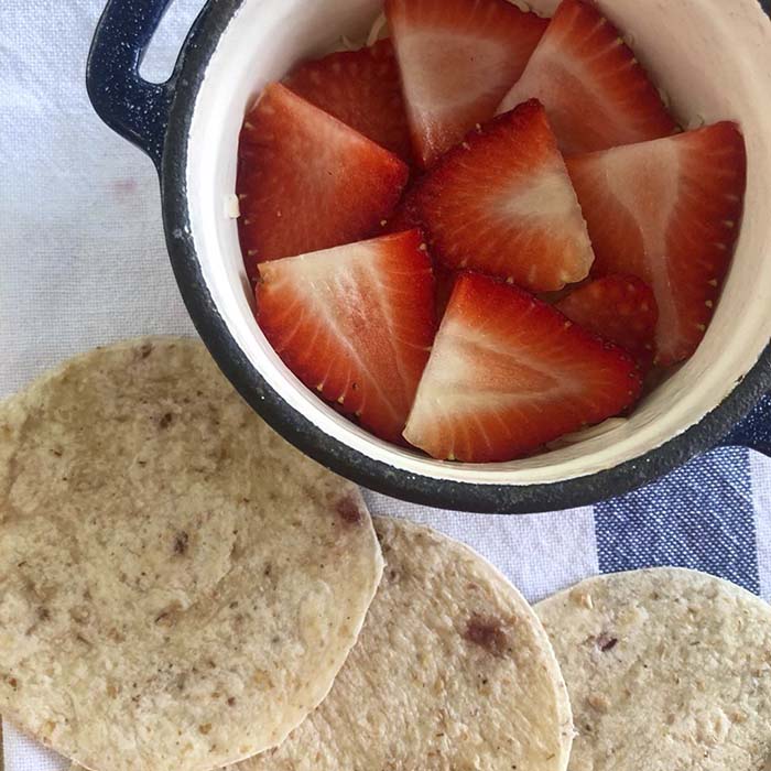 Receta: Fundido de frutos rojos