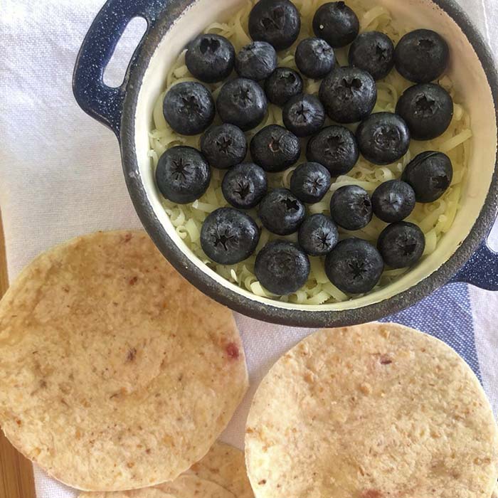 Receta: Fundido de frutos rojos