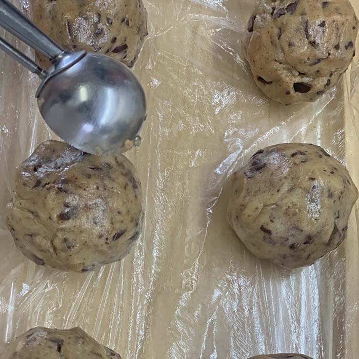 Receta: Galletas con trozos de chocolate y nueces