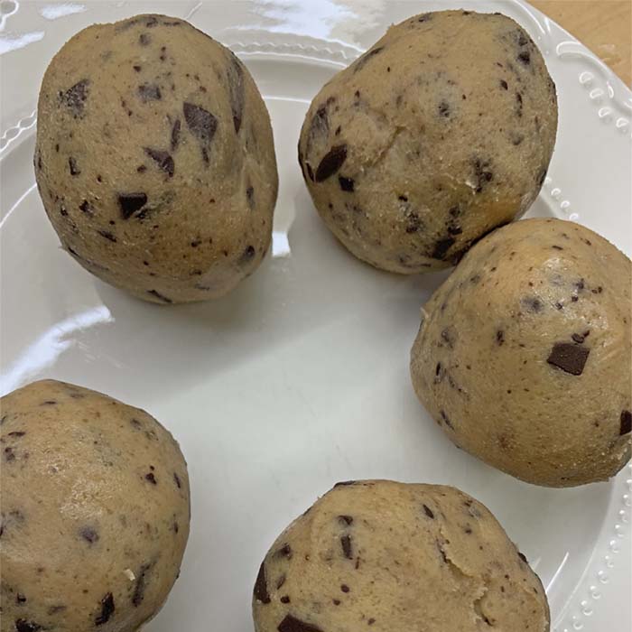 Receta: Galletas con trozos de chocolate y nueces