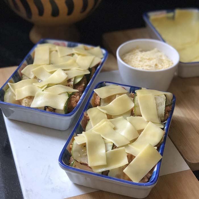 Receta: Moldecitos de Zucchini Arroz y Atún