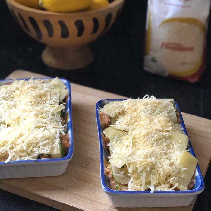 Receta: Moldecitos de Zucchini Arroz y Atún
