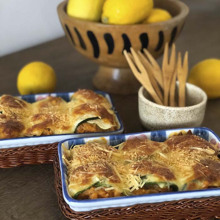 Receta: Moldecitos de Zucchini Arroz y Atún