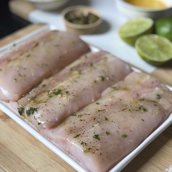 Receta: Pescado con Salsa de Mantequilla y Limón