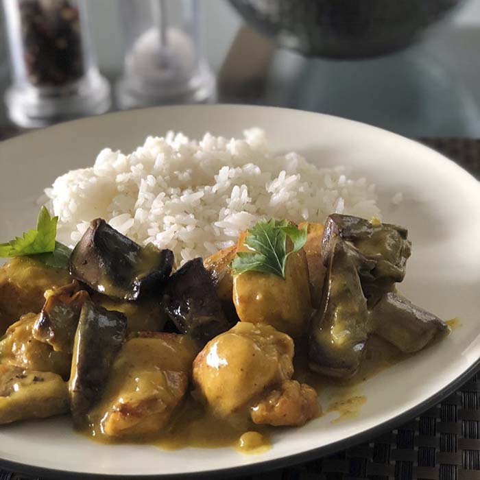 Receta: Pollo al Curry