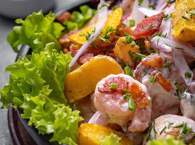 Restaurante Ataviche Burrata Ceviche